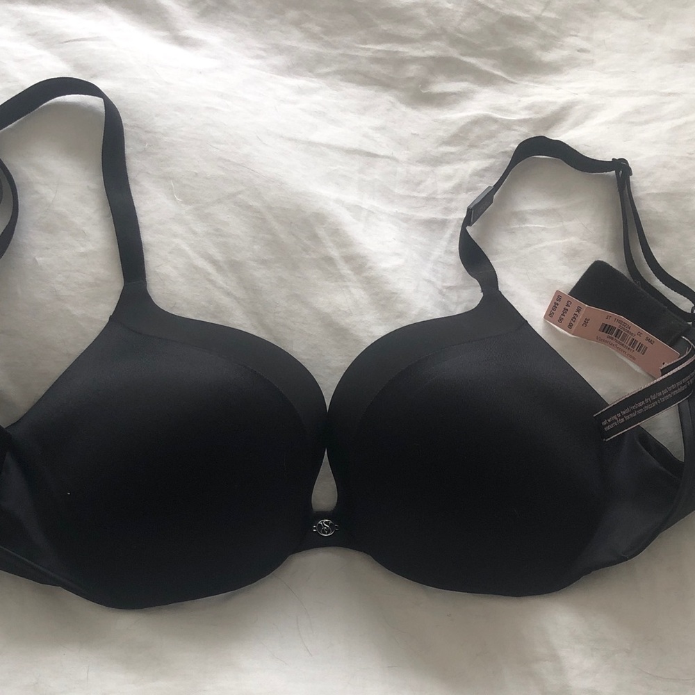 Victoria's Secret So Obsessed Black Push-up New 32C